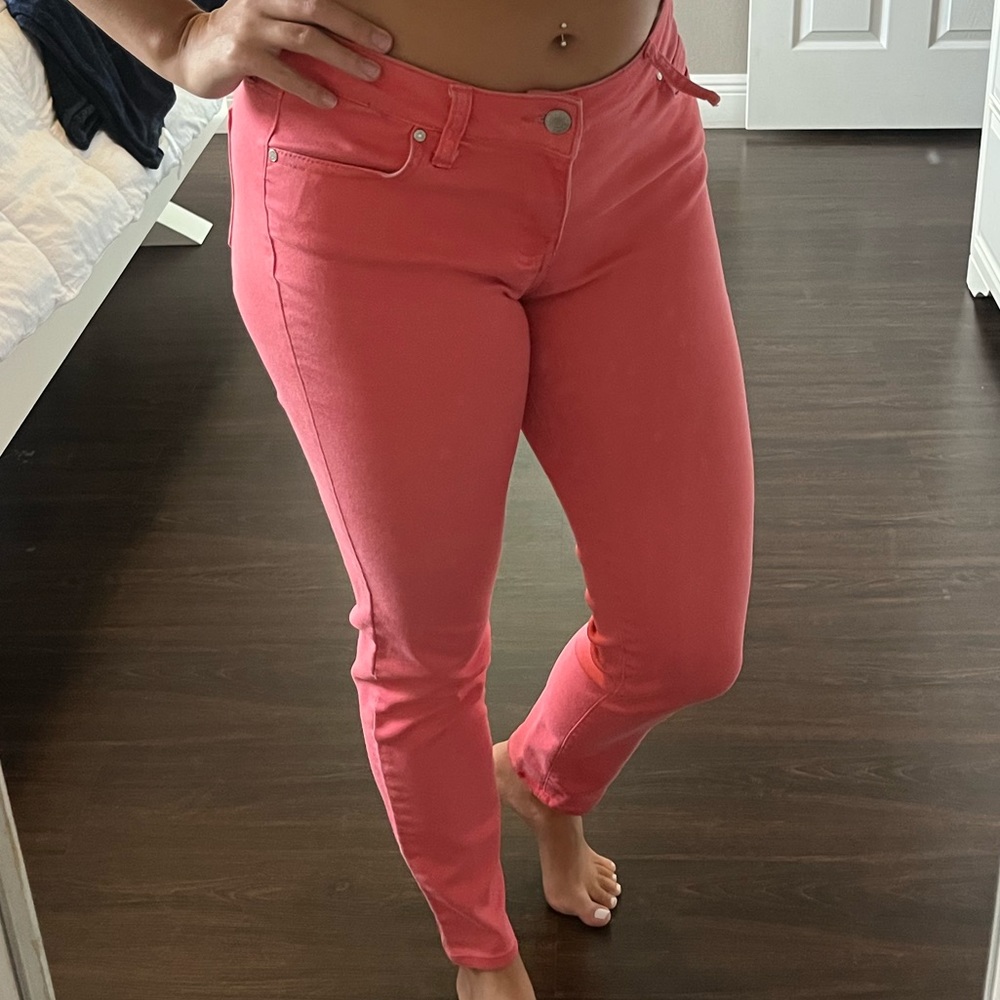 Celebrity Pink Skinny Pants